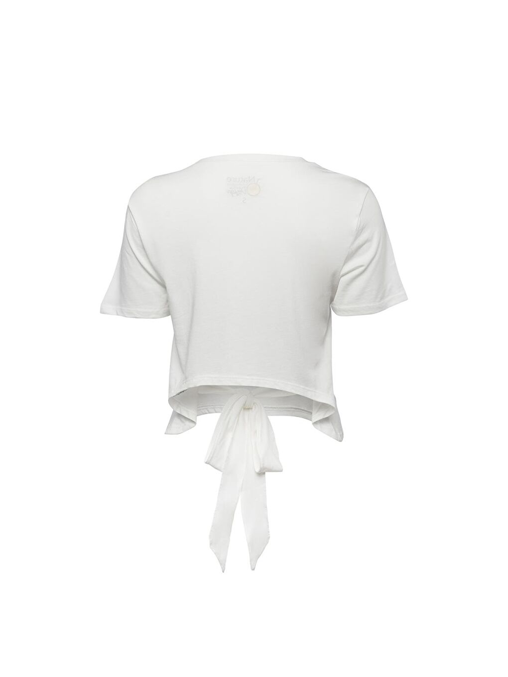 Beyaz Nature Kadın T-shirt-3