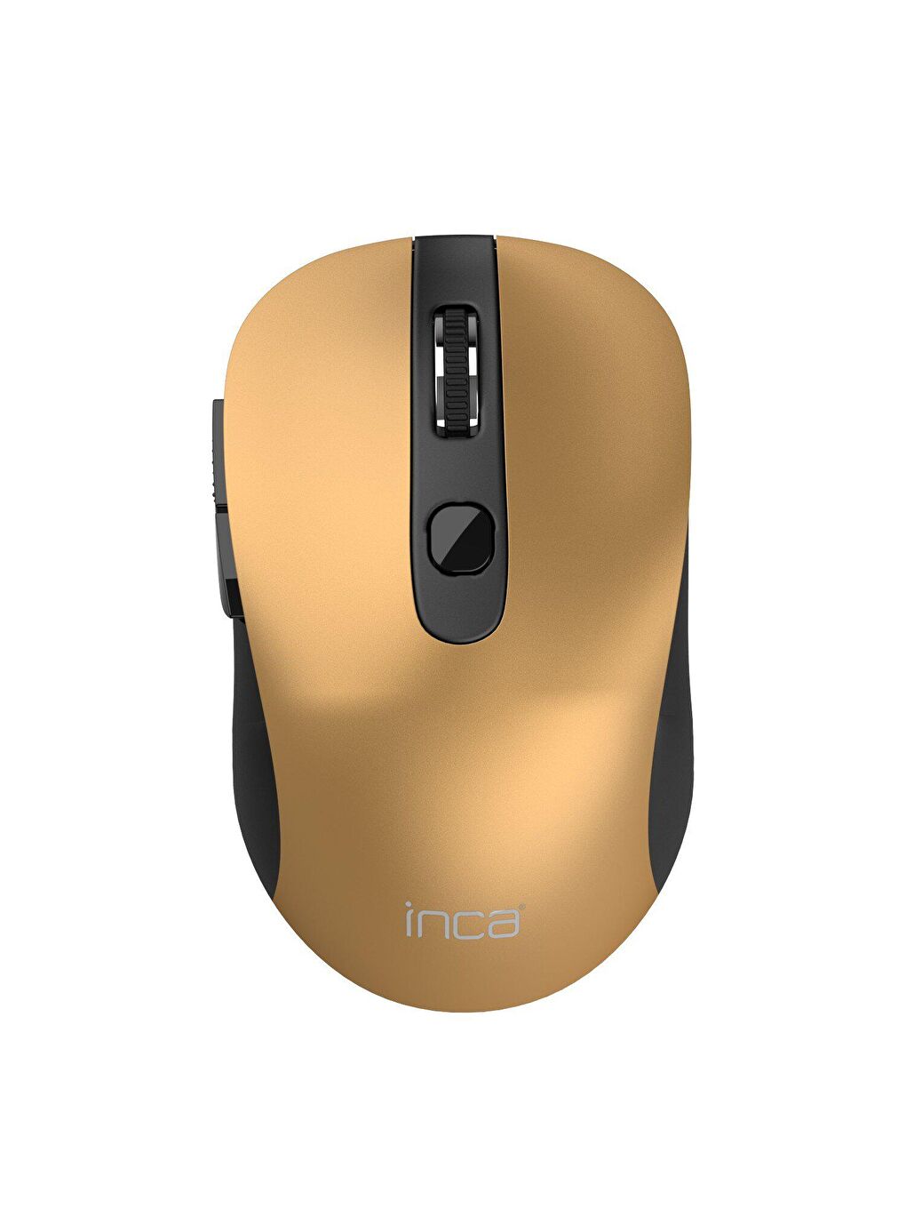 Inca Altın Sarısı 1600DPI Silent Wireless Mouse