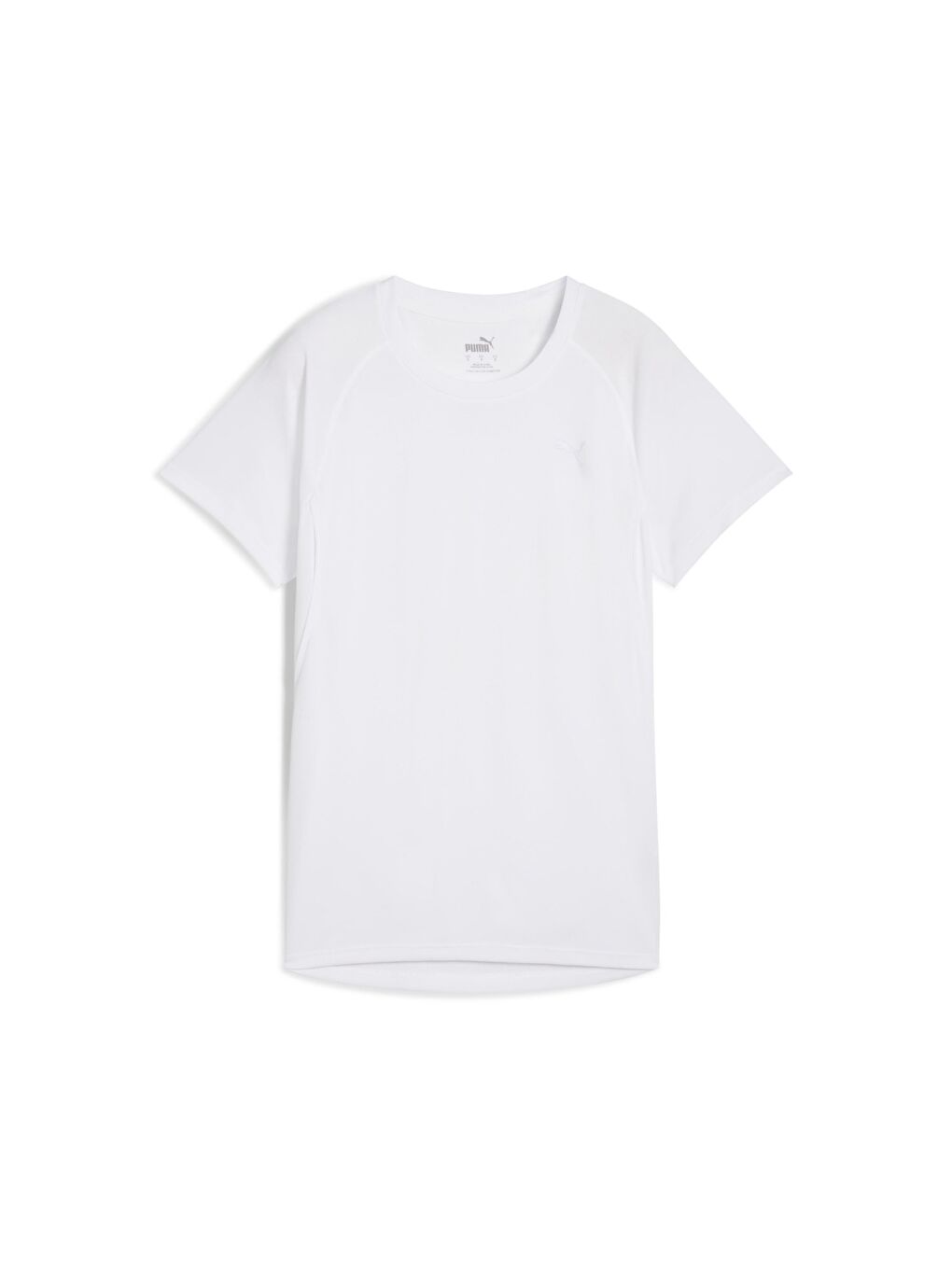 Run Velocity Kadın Beyaz Yuvarlak Yaka Tişört-2