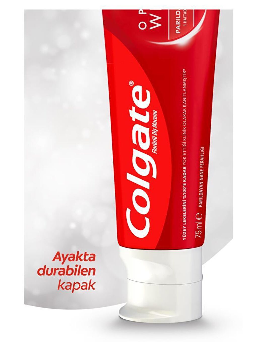 Colgate Beyaz Optic White Parıldayan Beyazlık Beyazlatıcı Diş Macunu 75 ml x 2 Adet - 3