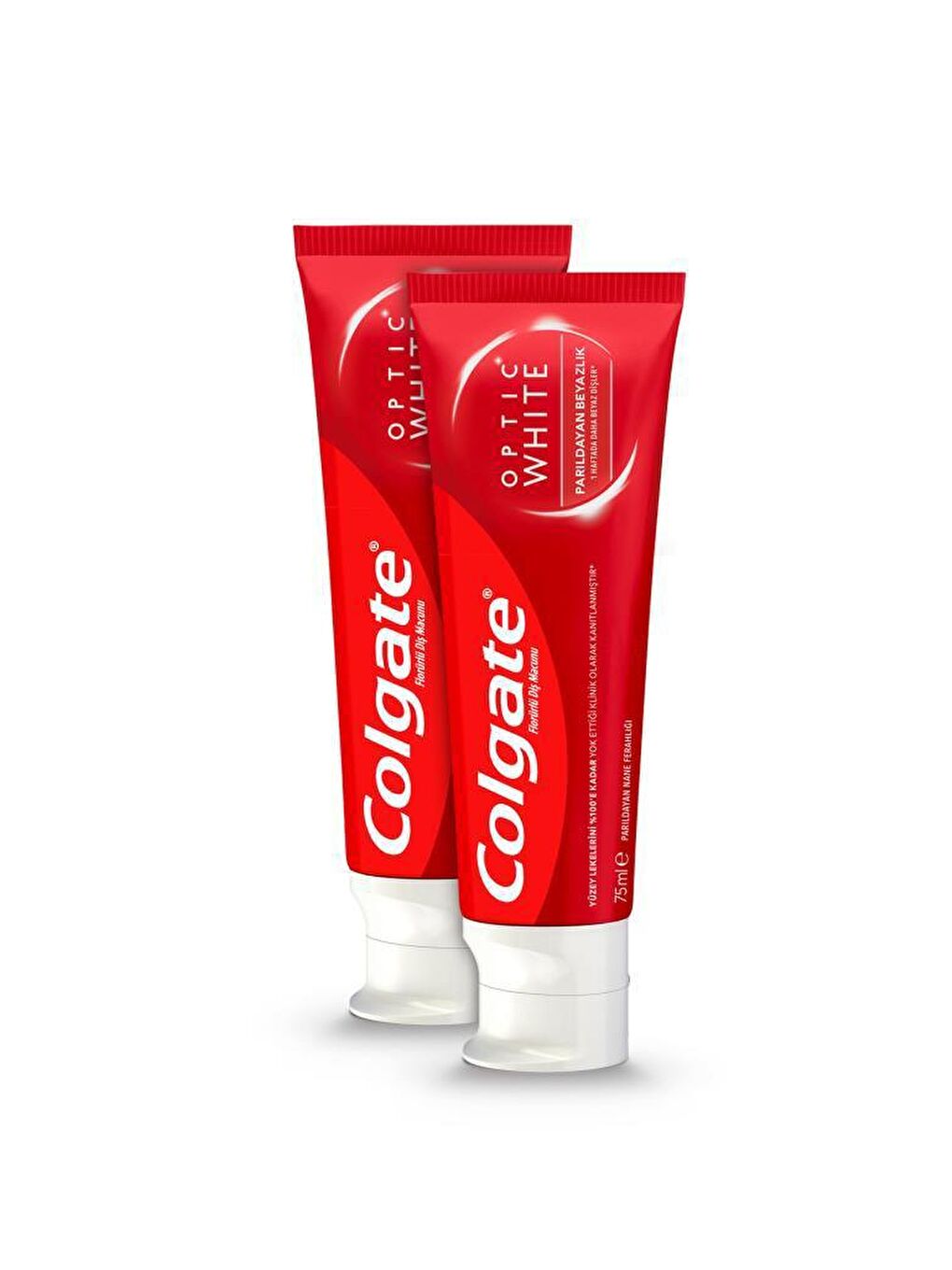 Colgate Beyaz Optic White Parıldayan Beyazlık Beyazlatıcı Diş Macunu 75 ml x 2 Adet - 6