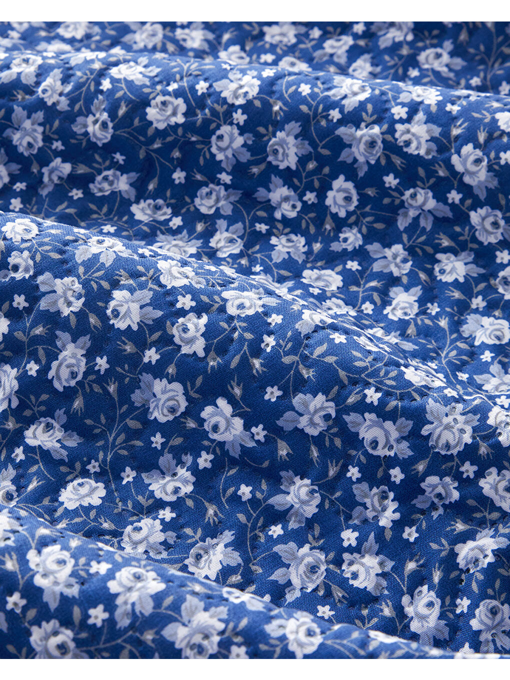 Sunrose Çift Taraflı King Size Çok Amaçlı Örtü Mavi-4