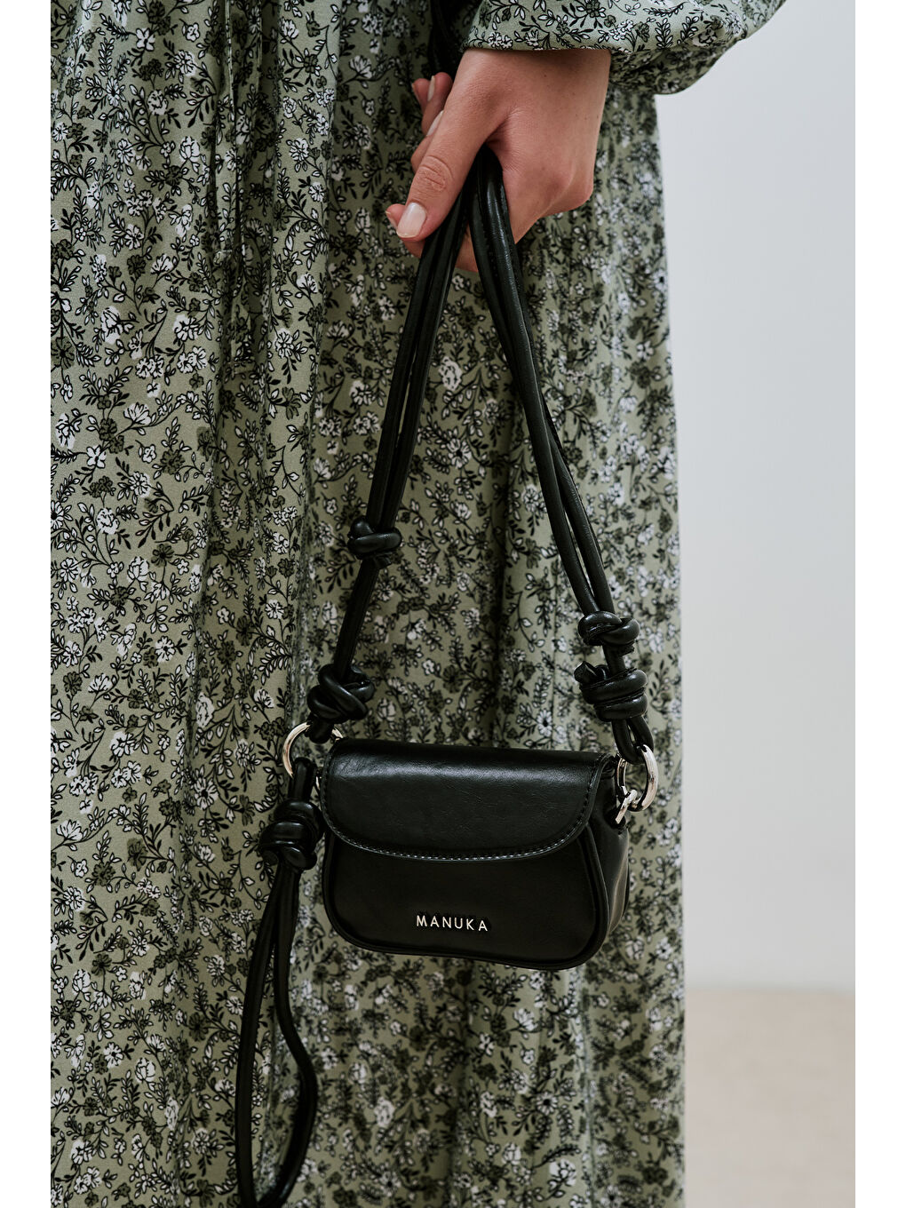 Siyah Petıte Mini Çanta Black Truffle-1