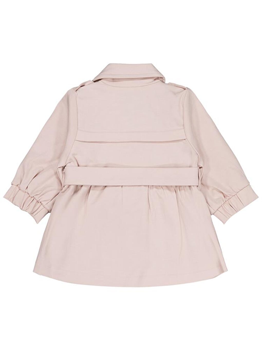 Bej Baby Kuşaklı Trençkot 6-18 Ay Ceket-1