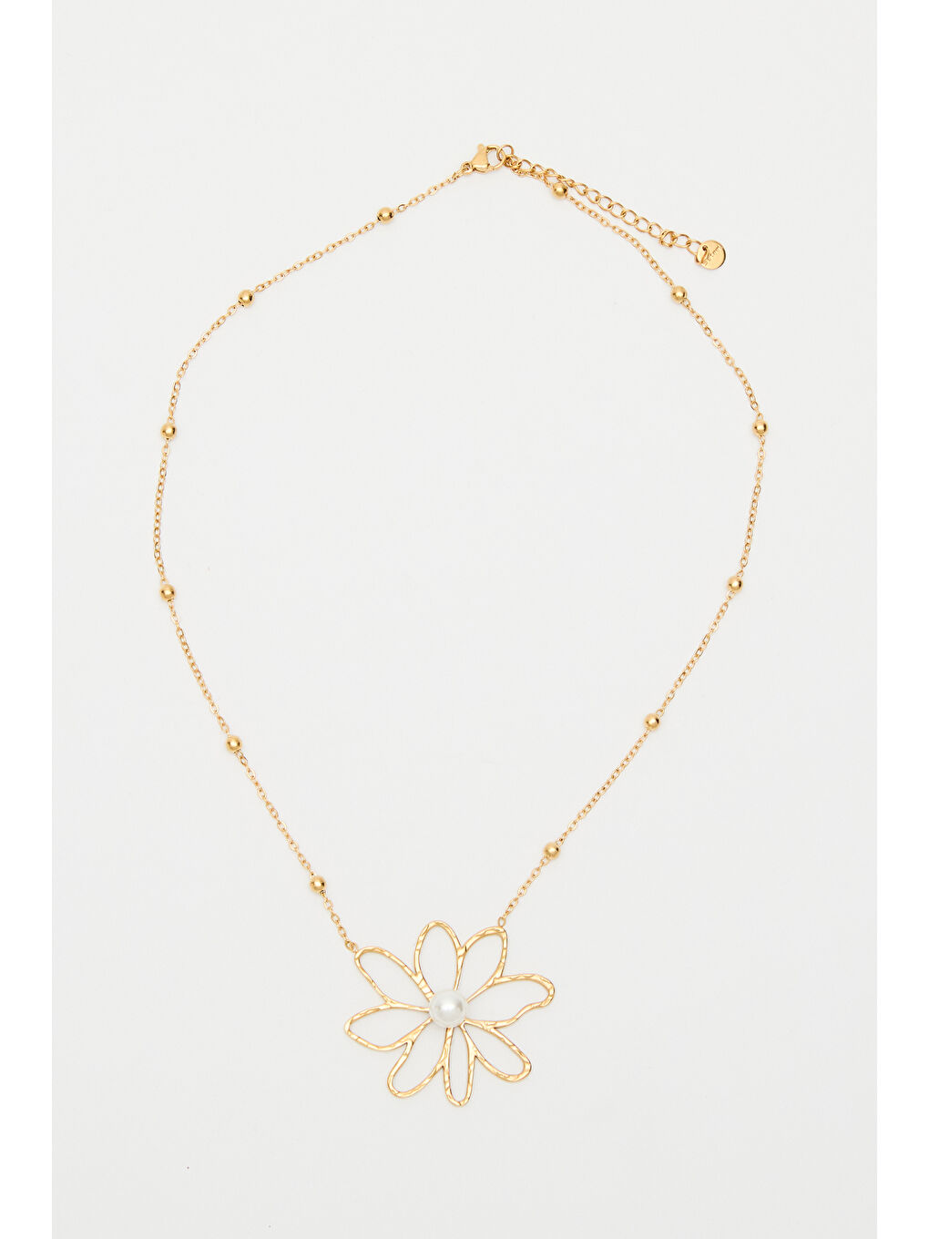 Sarı Daısy Kolye Gold-1