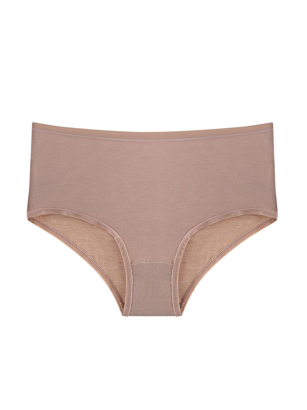 Karışık Kadın Külot Yuksek Bel 5'li Paket Elastanlı Bambu-3