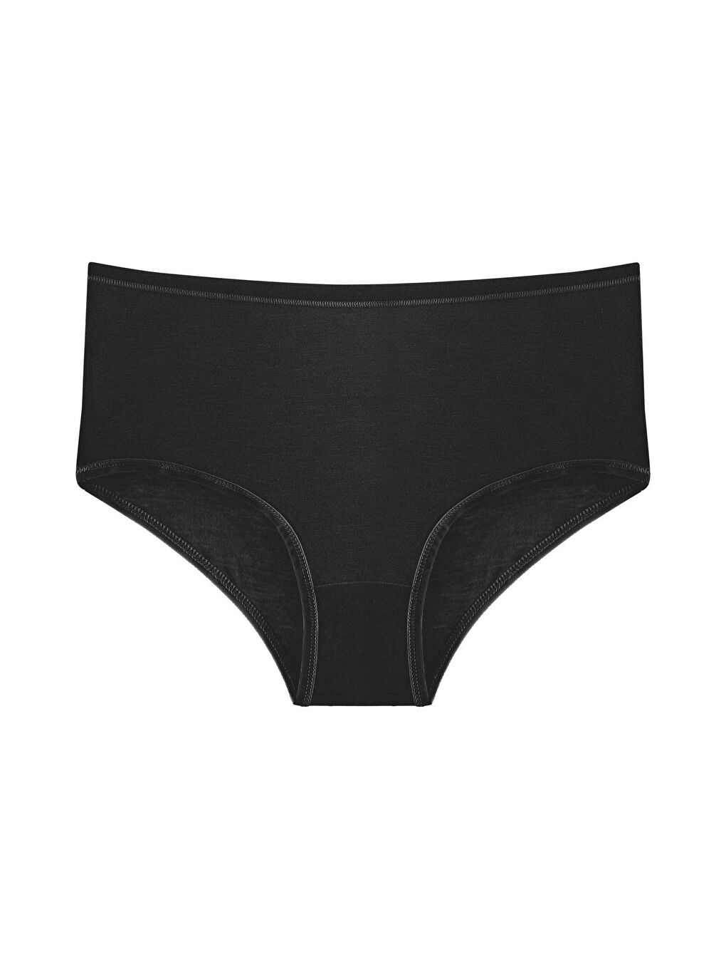 Karışık Kadın Külot Yuksek Bel 5'li Paket Elastanlı Bambu-6