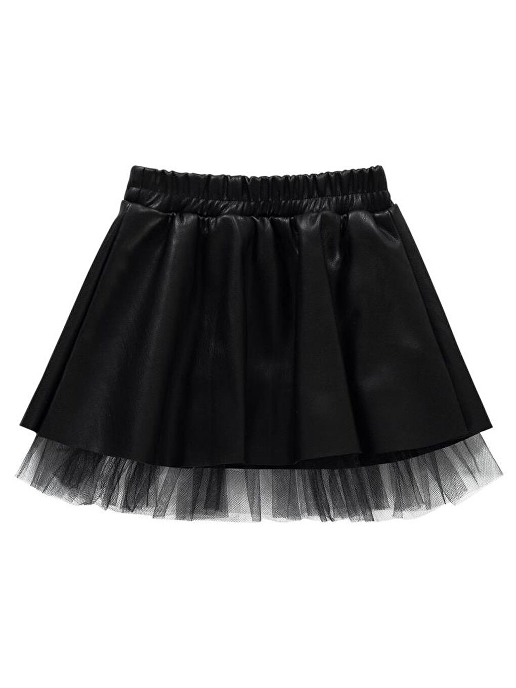 Siyah Baby Suni Deri 9-18 Ay Etek-1