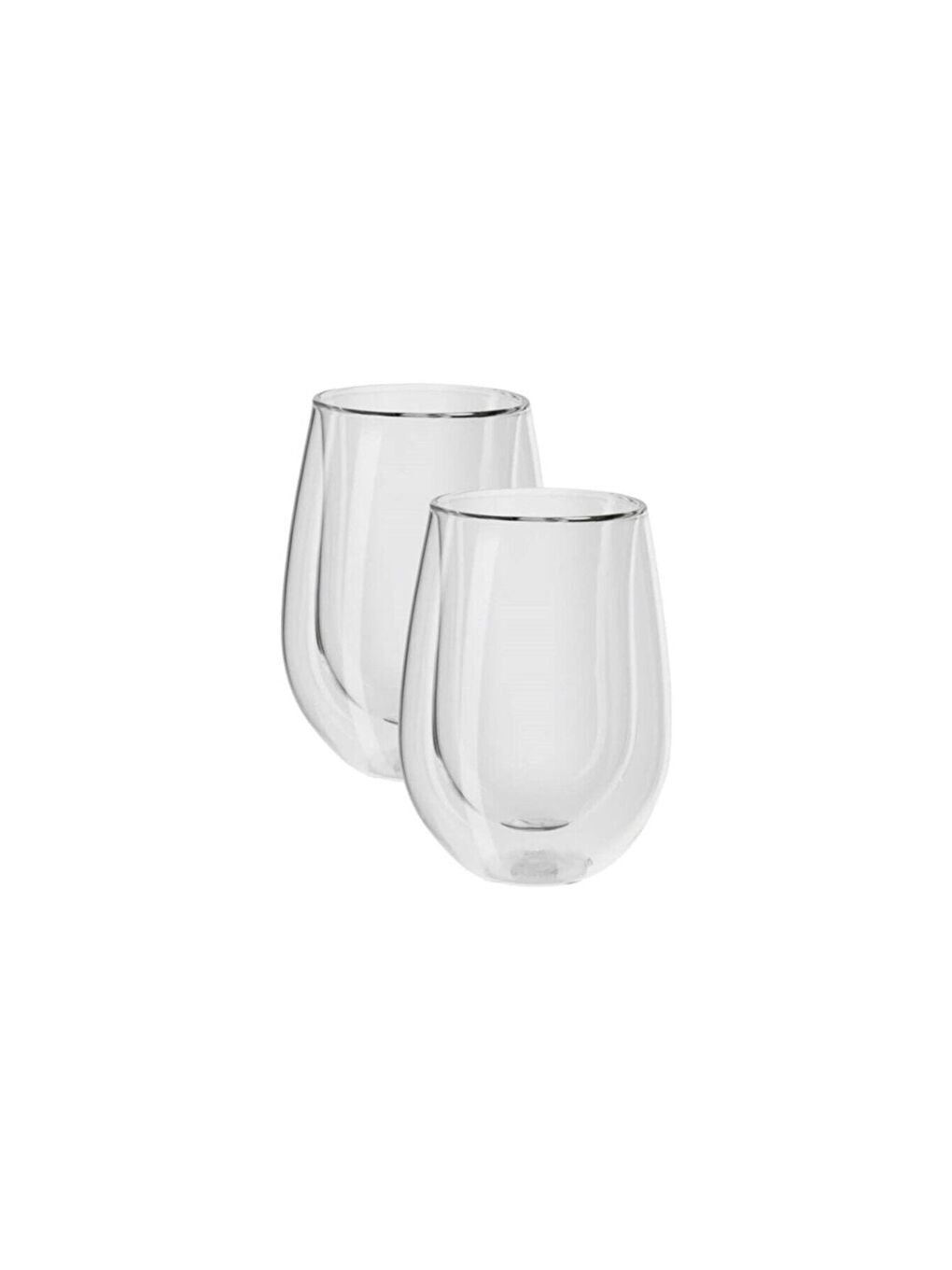 Zwilling Şeffaf Çift Cidarlı Meşrubat Ve Kahve Bardağı Seti 350 ml 2'li - 1