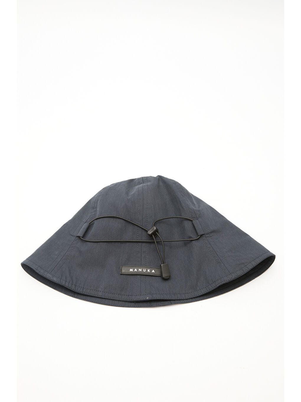 Lastik Detaylı Bucket Şapka Lacivert-4