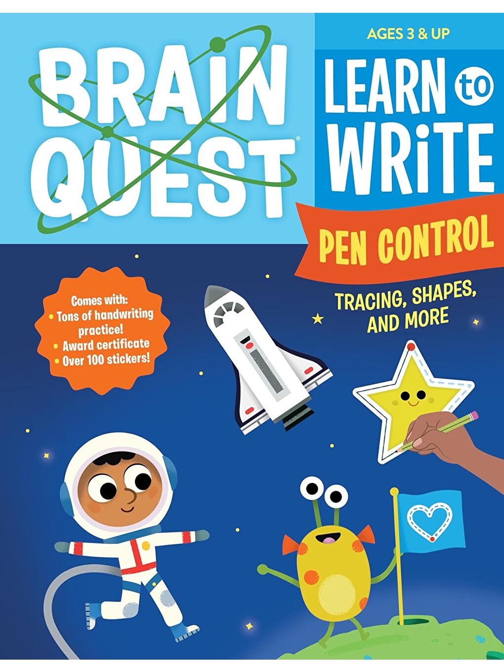 Brain Quest Learn to Write: Pen Control, Tracing, Shapes, and More