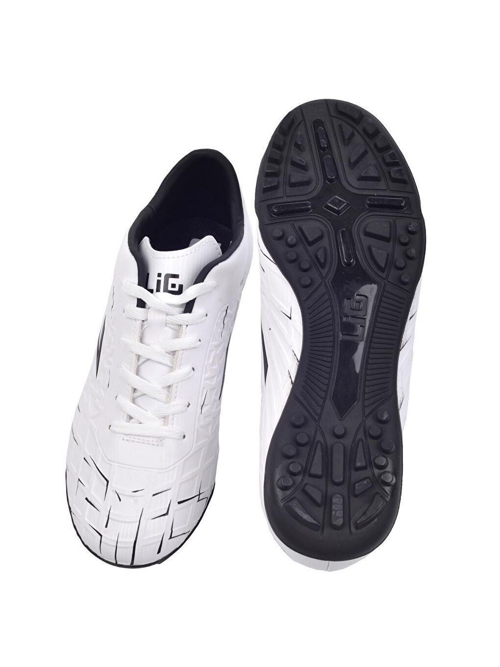 Beyaz Meteor Erkek Halı Saha Futbol Ayakkabısı-4