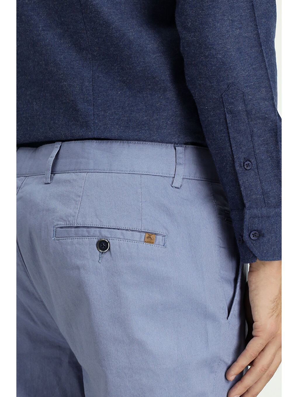 Mavi Relaxed Fit Rahat Kesim Elastanlı Kanvas / Chino Pantolon-5