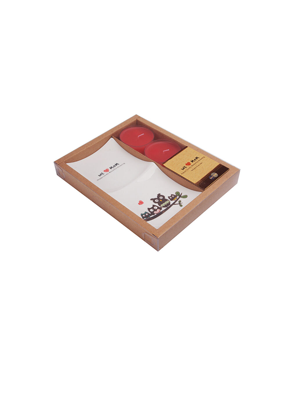 Tealight Mum Seti - Kırmızı-4