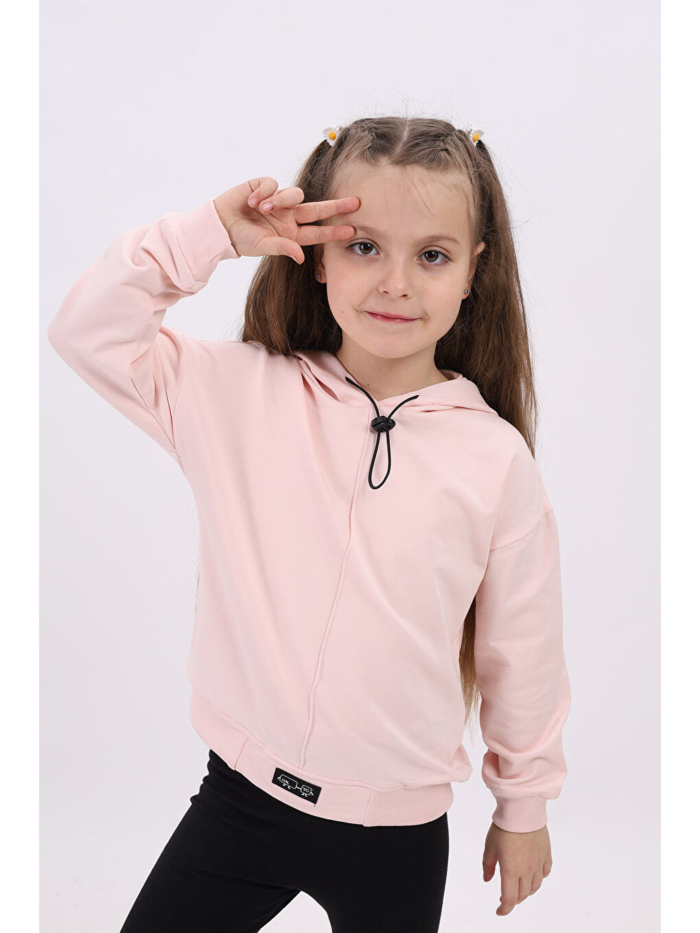 Toontoykids Pembe Kız Çocuk Sweatshirt