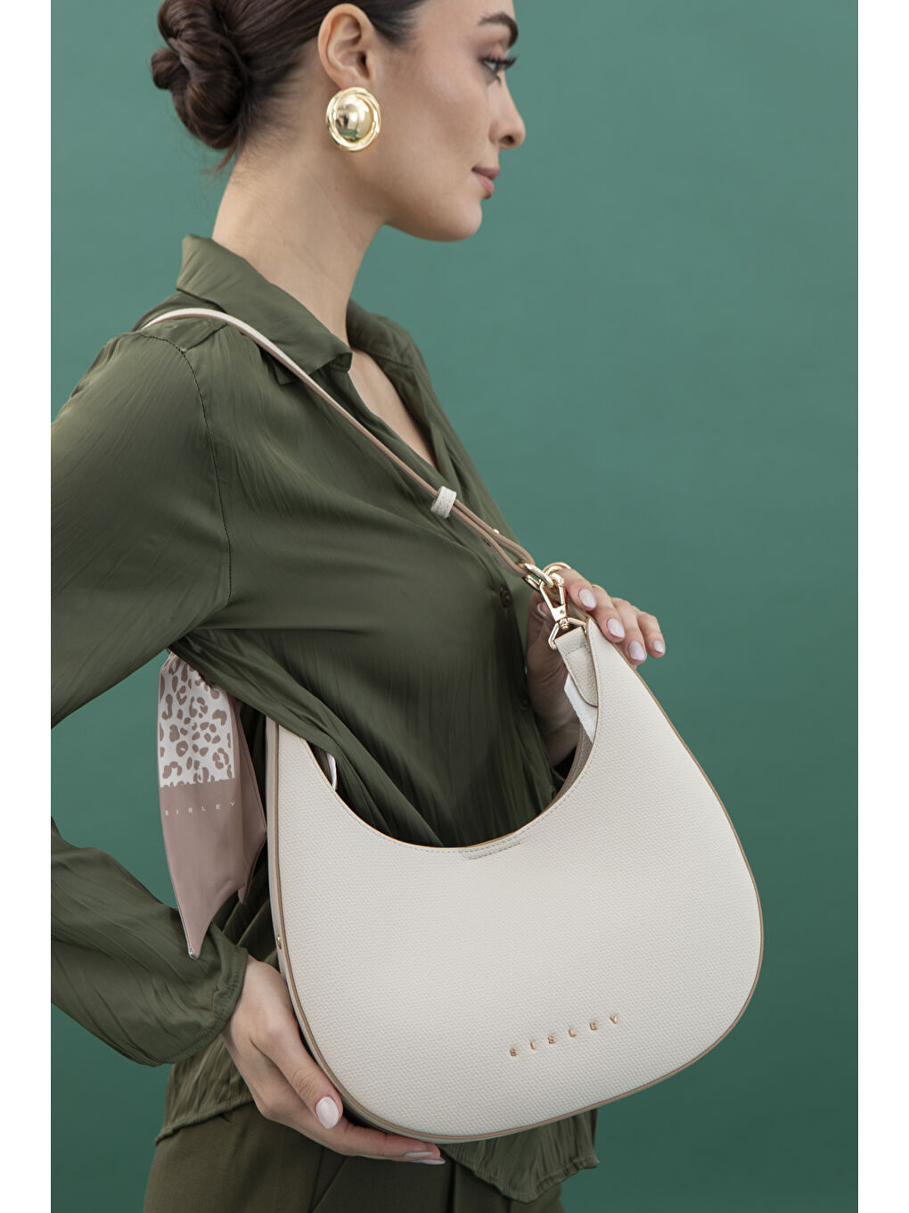 Kadin Kol Çantasi Beyaz SLY166