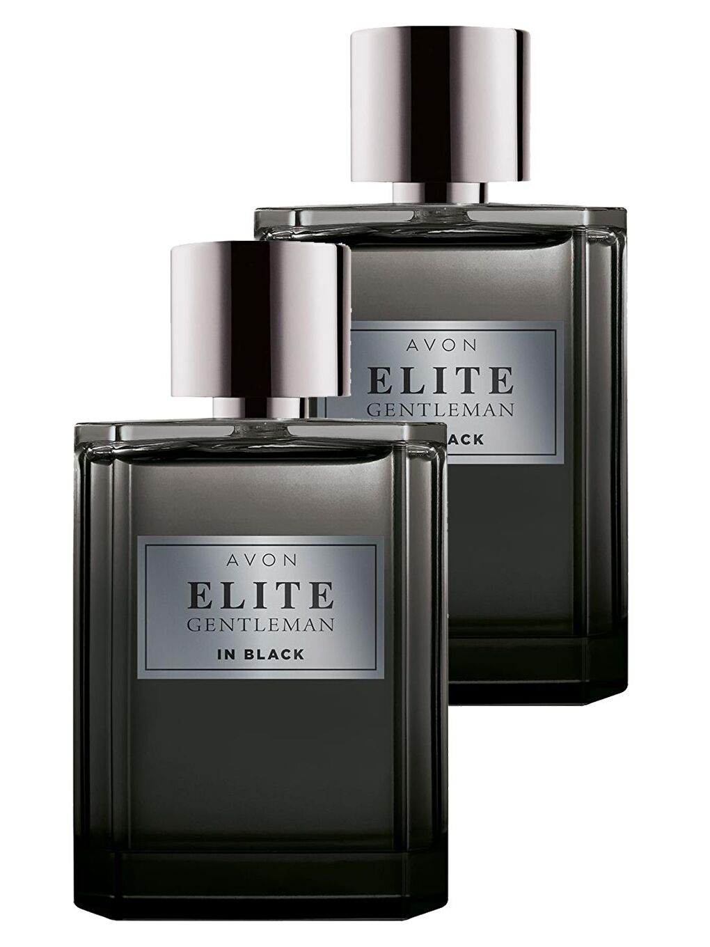 AVON Elite Gentleman in Black Erkek Parfüm Edt 75 Ml. İkili Set