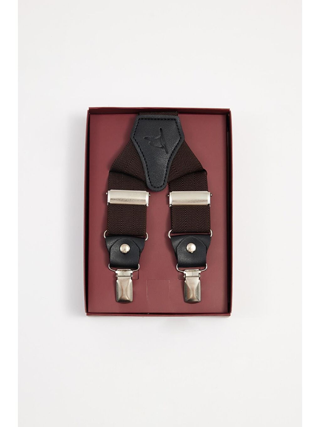 Kahverengi Erkek Pantolon Askısı