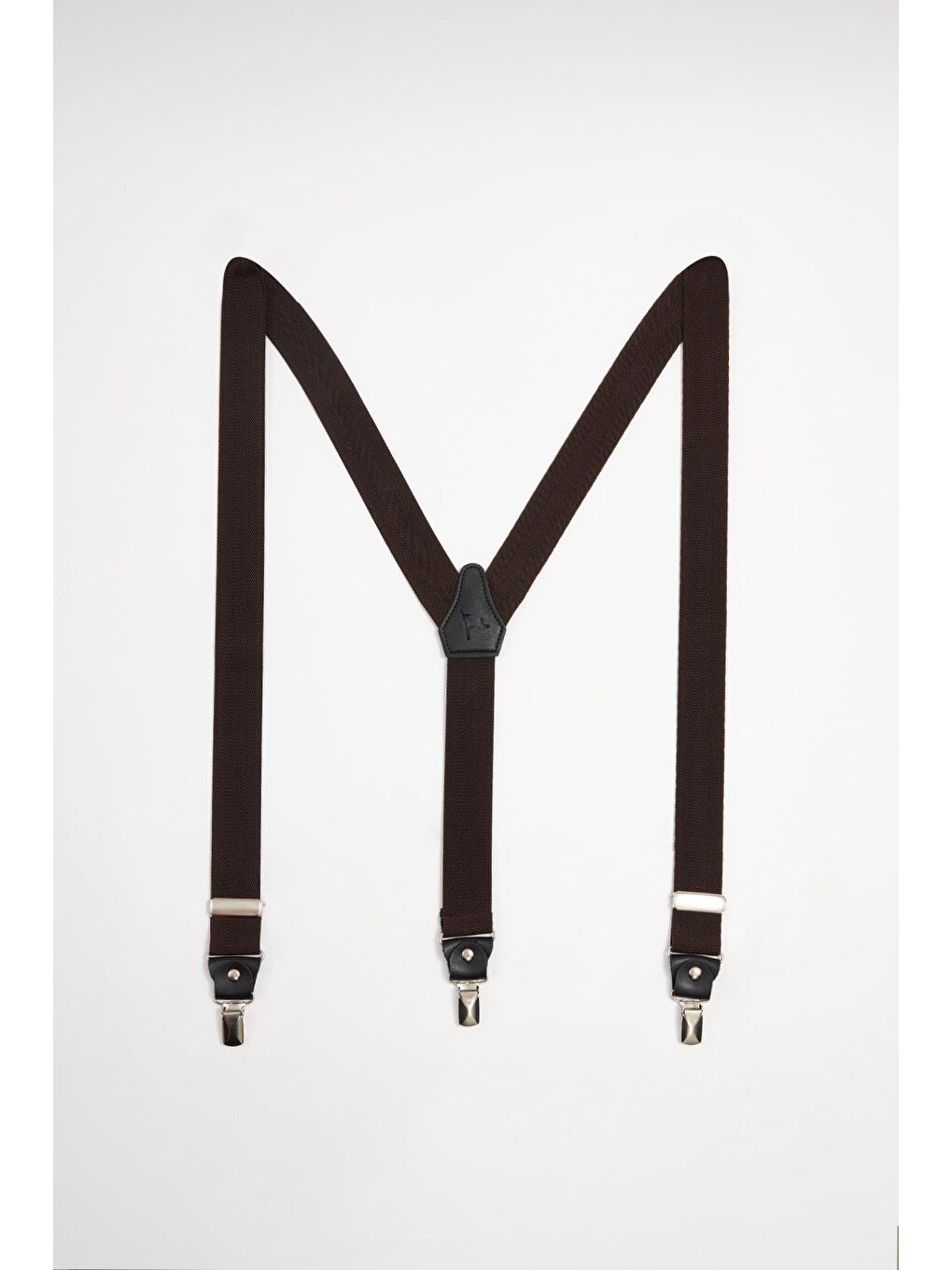 Kahverengi Erkek Pantolon Askısı-1