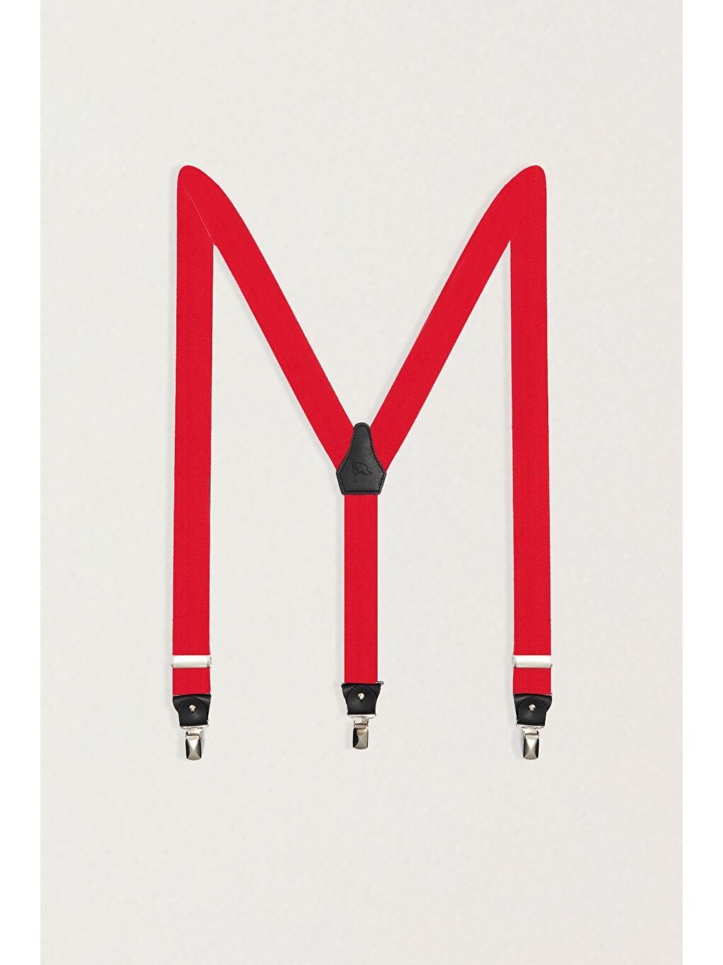 Kırmızı Erkek Pantolon Askısı-1