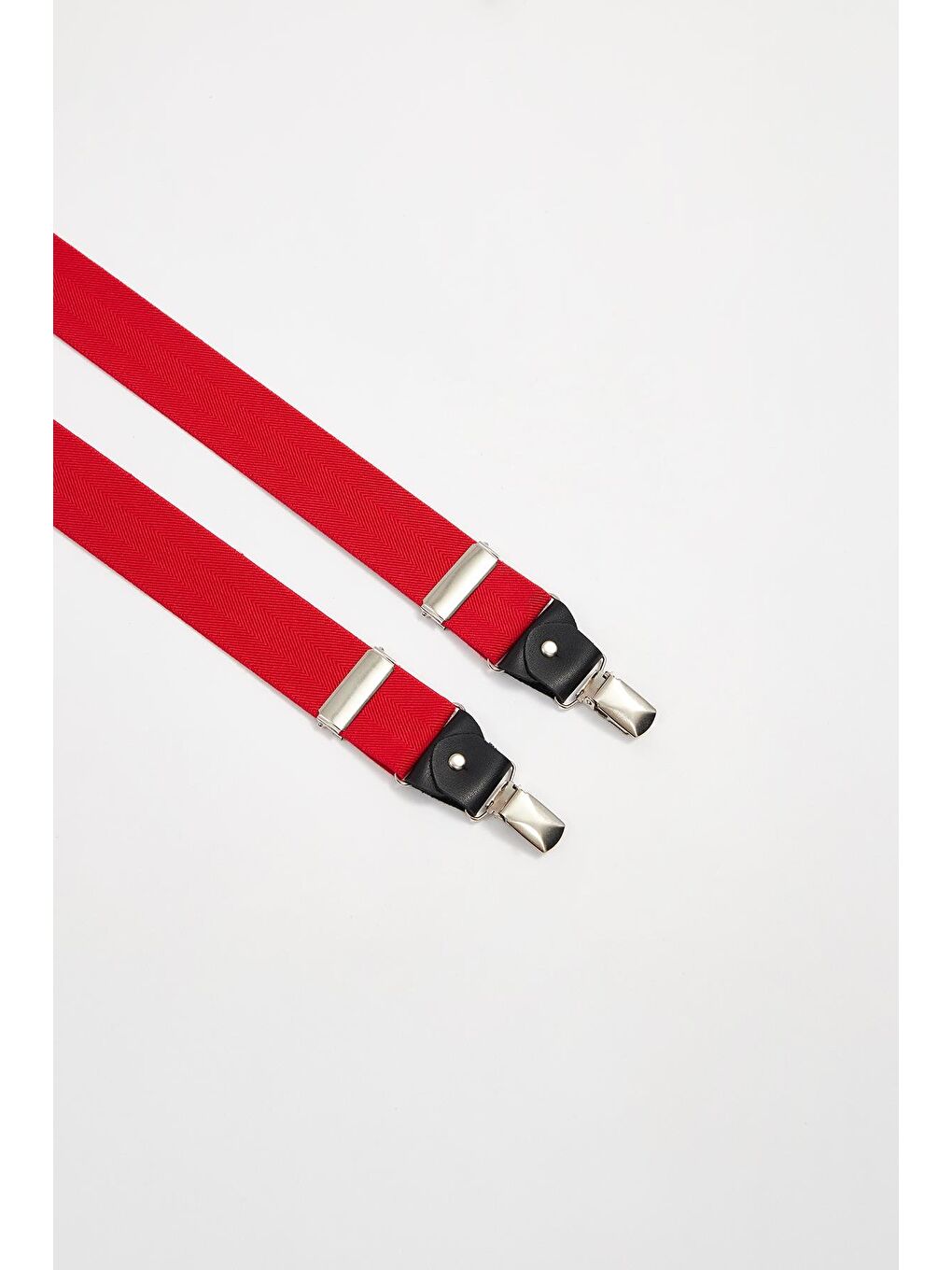 Kırmızı Erkek Pantolon Askısı-2