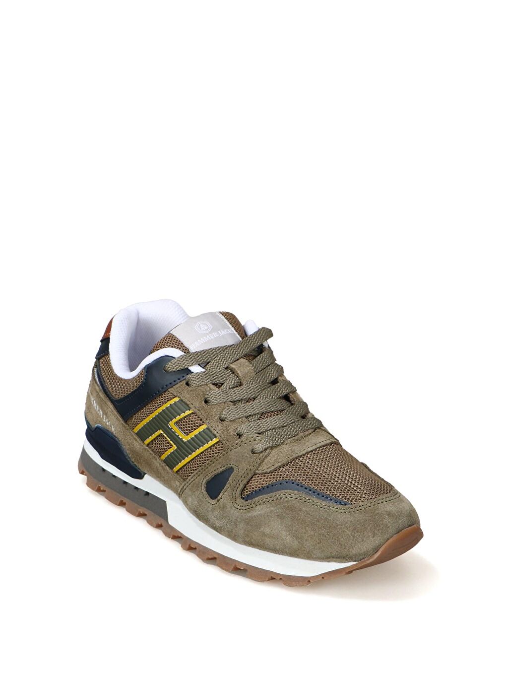 Kahverengi Hakiki Deri Thassos Truffle Taba Kadın Spor Ayakkabı-1