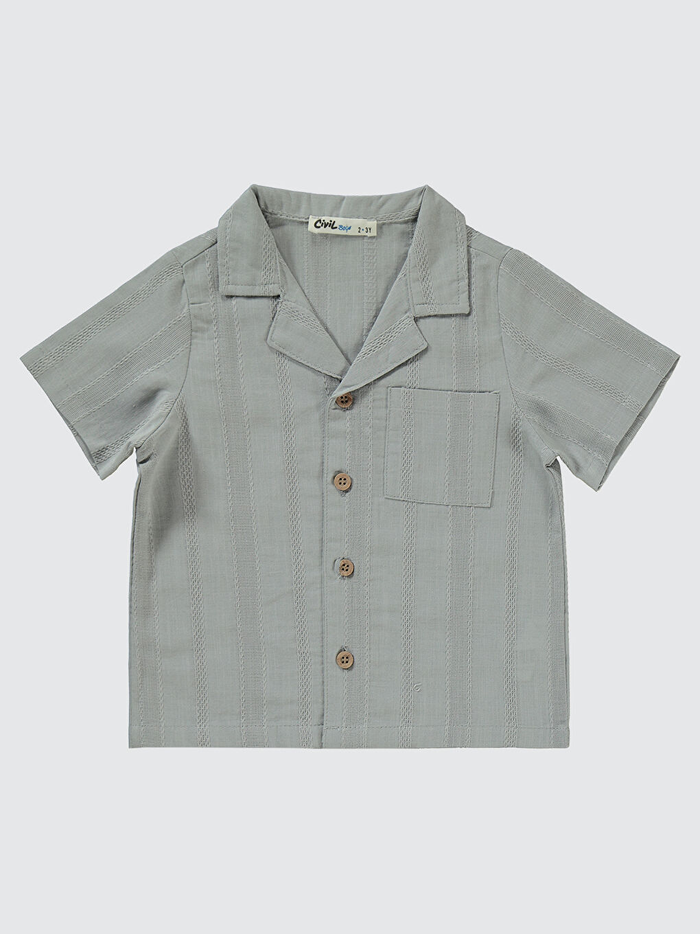 Boys Erkek Çocuk Takım 2-5 Yaş Gri-2