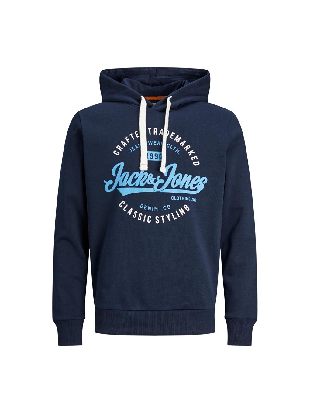 Mikk Erkek Lacivert Kapüşonlu Sweatshirt