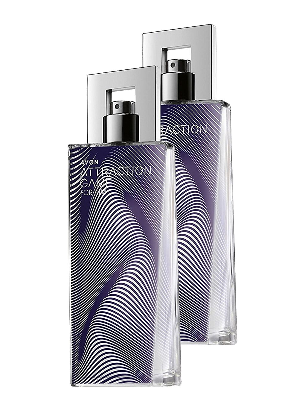 AVON Renksiz Attraction Game Erkek Parfüm Edt 75 Ml. İkili Set