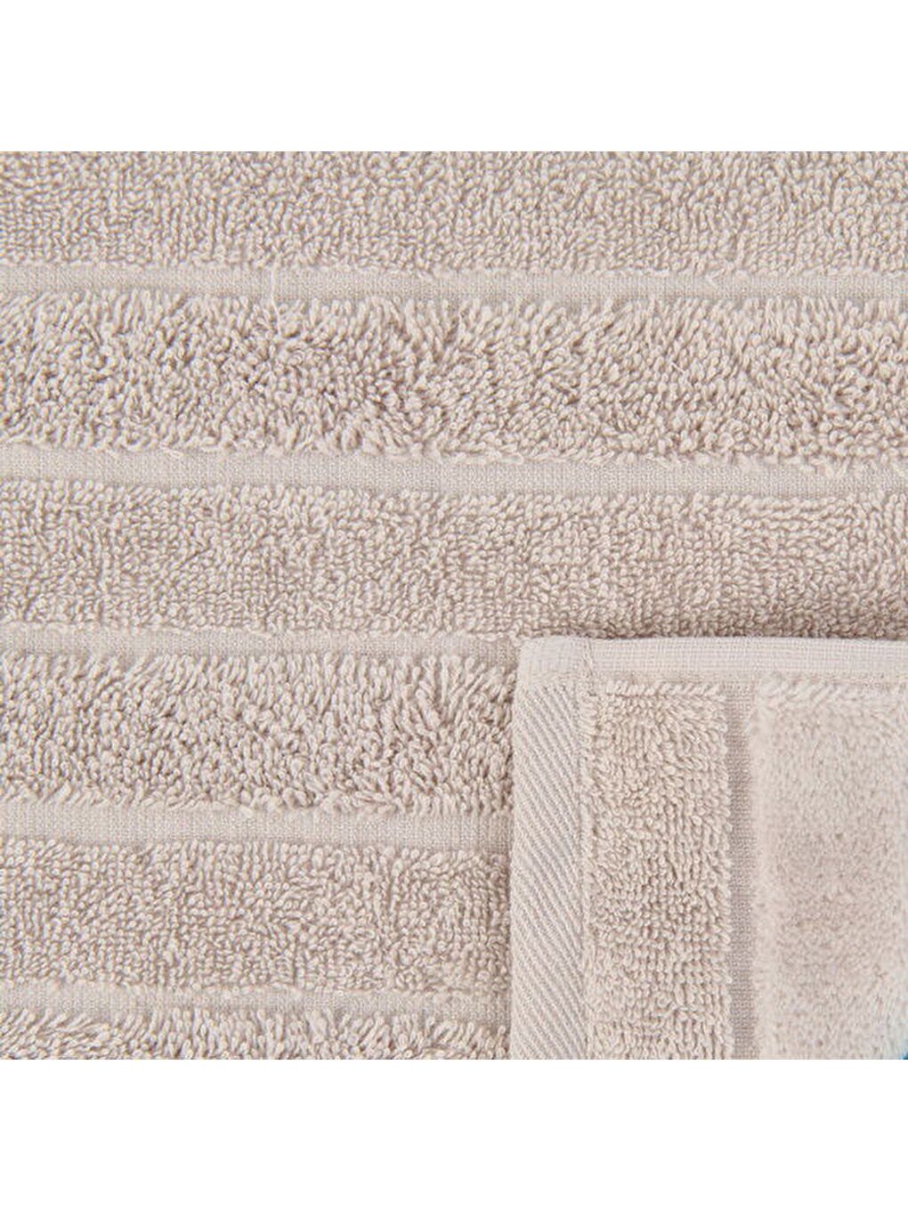 Soft Kadife El Havlusu - Gri - 30x50 cm-2