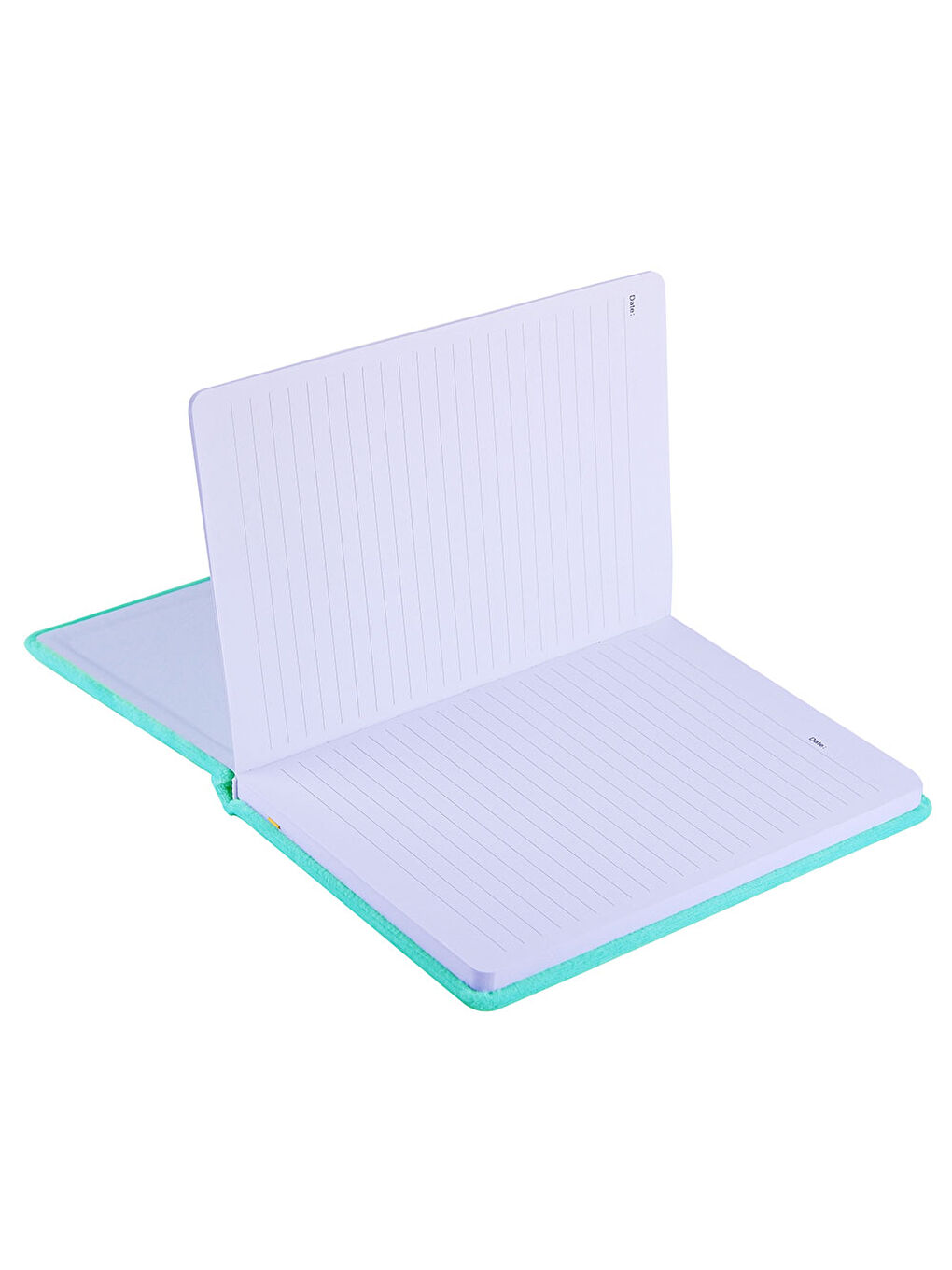 A5 Kadife Mavi Defter SM013213-1