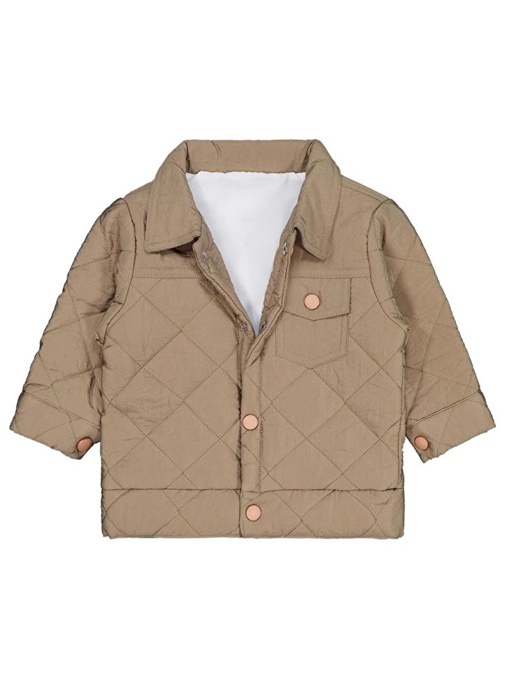 Haki Baby Baklava Desen 6-18 Ay Ceket