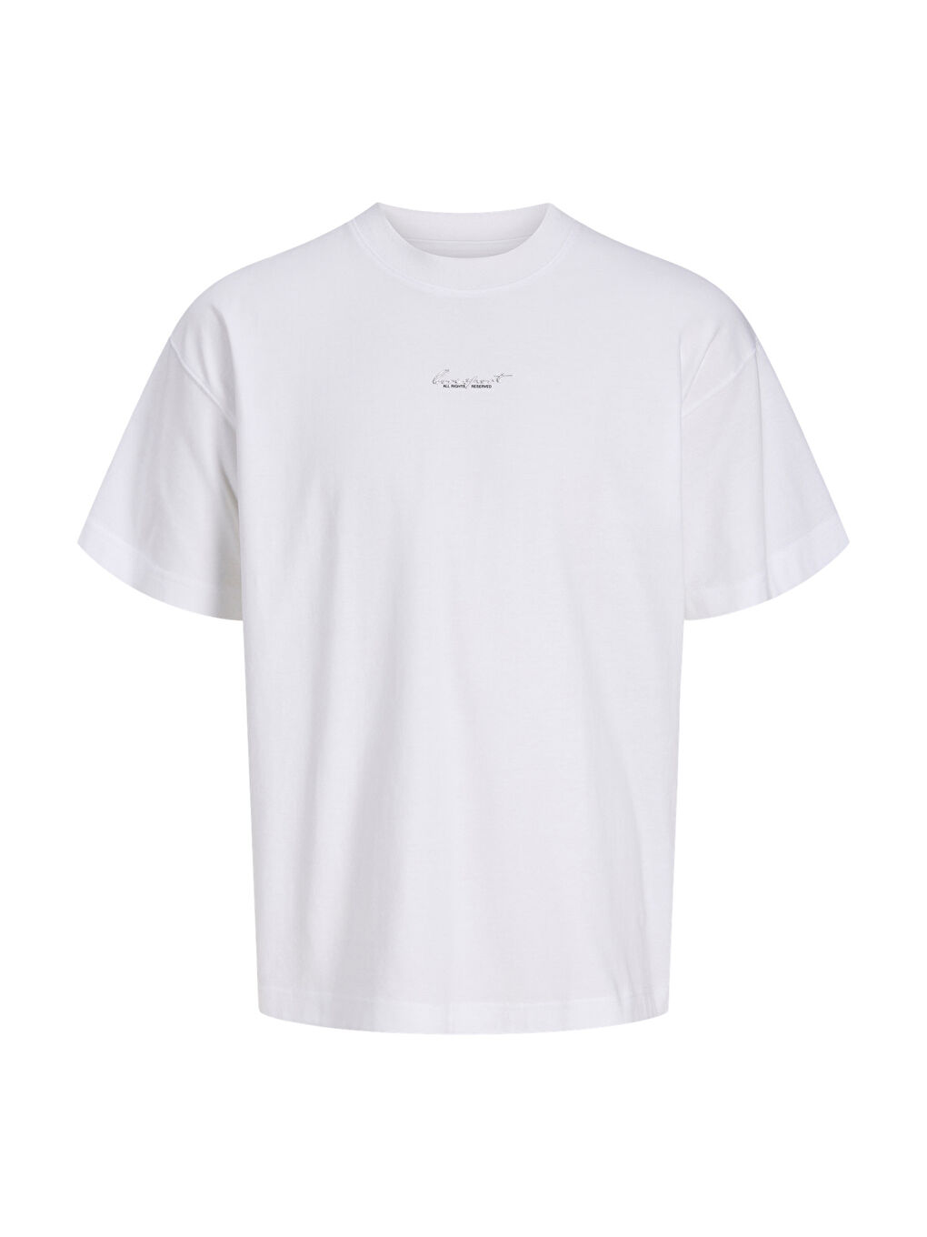 Ekru Core Jcomineral Pamuklu Regular Fit Bisiklet Yaka T Shirt 12292906