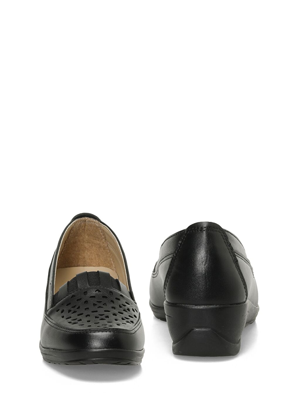 166088.Z5FX Siyah Kadın Loafer-4