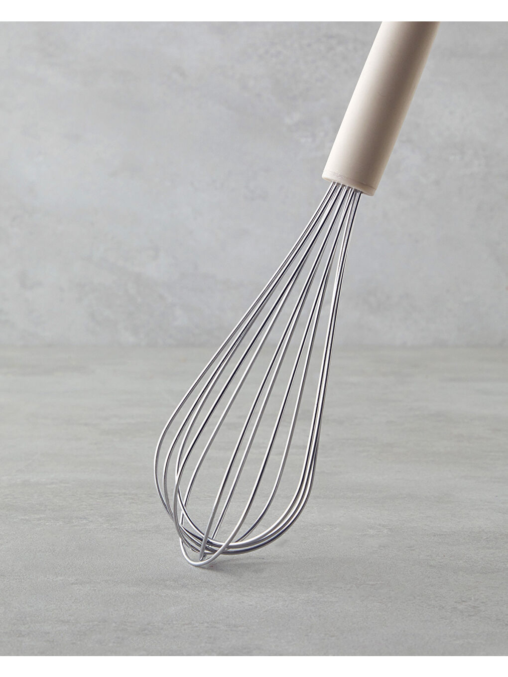 Ekru Maisy Paslanmaz Çelik Çırpıcı 30 cm Krem-1