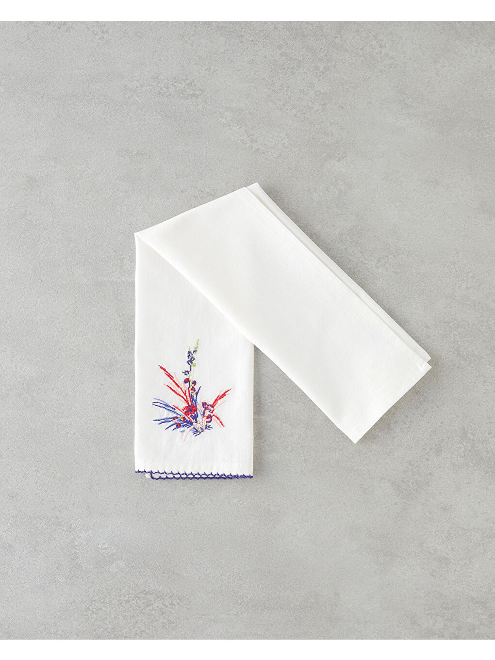 Chimera Pamuk Kurulama Bezi 30x50 cm Mavi-Kırmızı-1