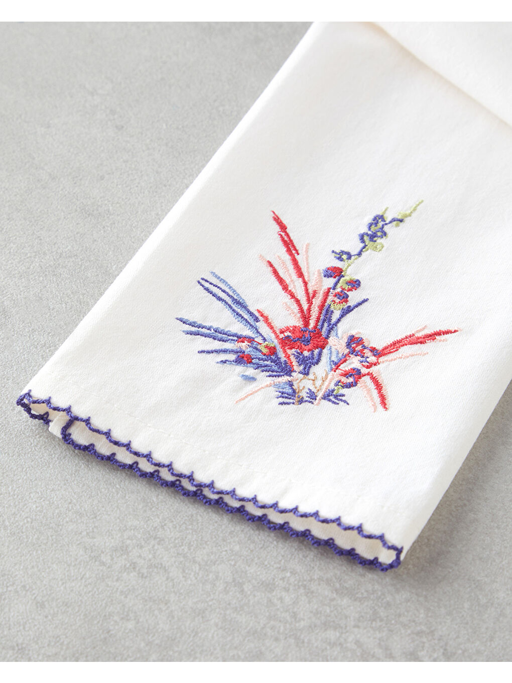 Chimera Pamuk Kurulama Bezi 30x50 cm Mavi-Kırmızı-2