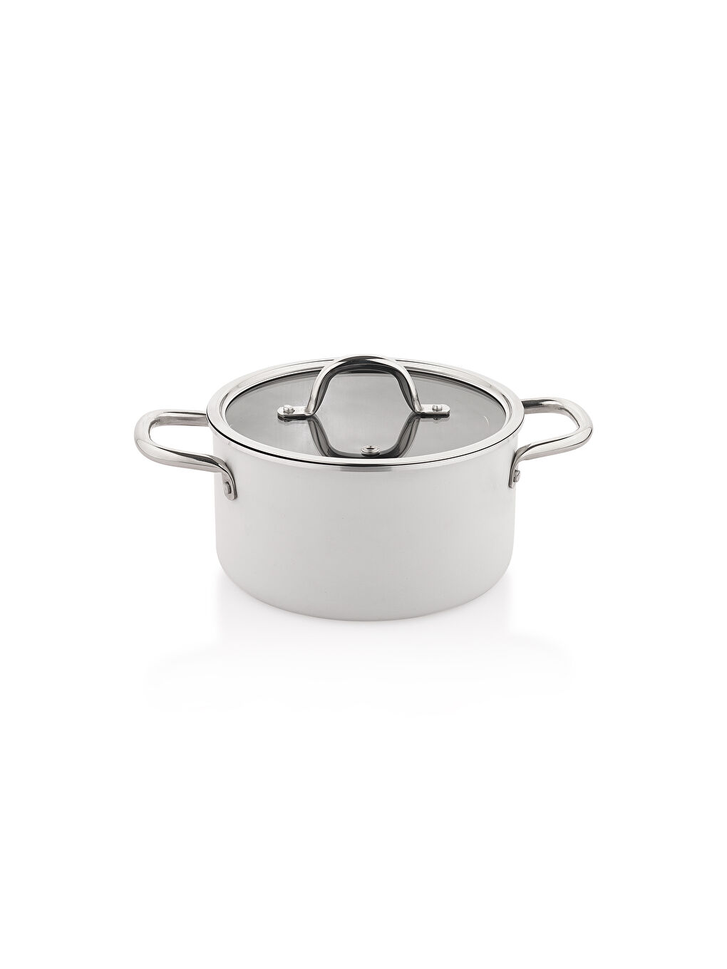 Ekru Everyday 3 lü Tencere Seti 6 Parça-Krem-2