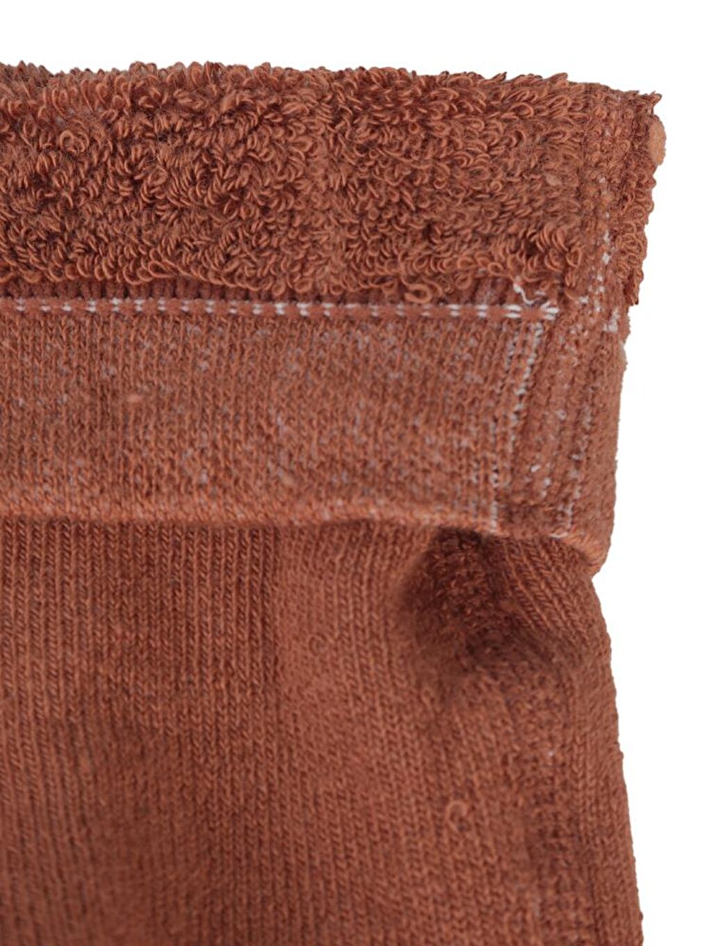 Kahverengi Baby Animal Havlu 6-18 Ay Külotlu Çorap-1