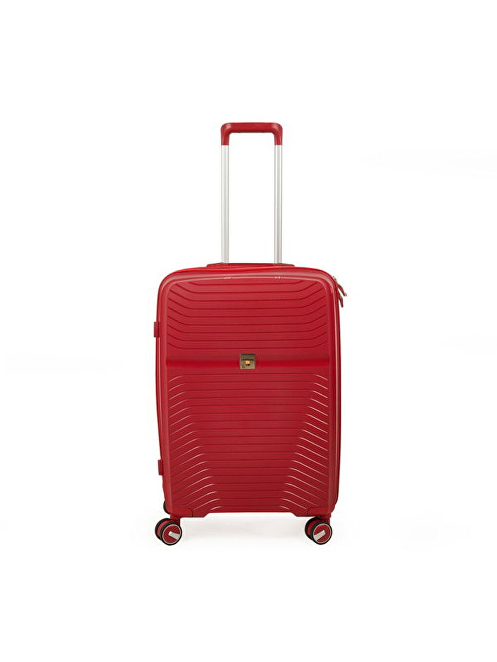 Orta Boy PP Valiz - Kırmızı - 58x43x23 cm-2