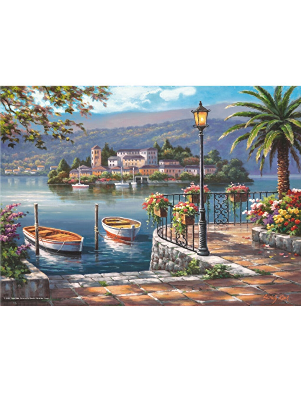 Anatolian Renksiz Puzzle Porto Gölü 1000 Parça 3129