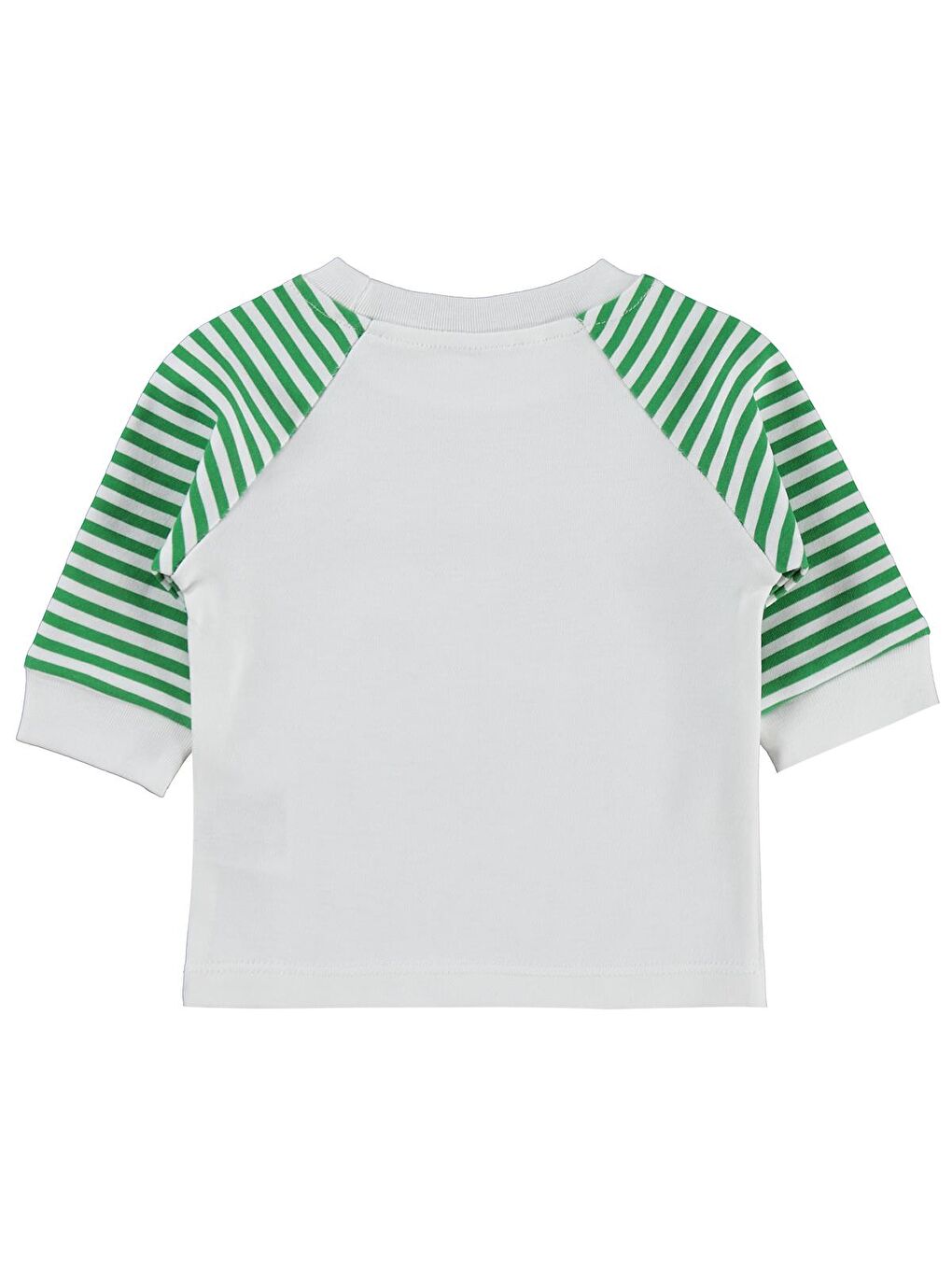 Karpuz Kokulu Renglan Kol 1-9 Ay Sweatshirt - Ekru-1
