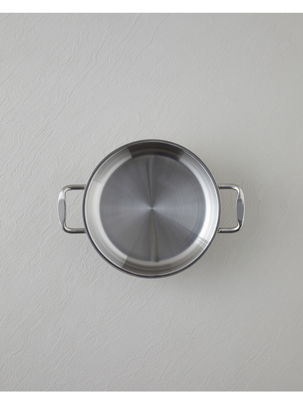 Gri Glow Çelik Cam Kapaklı Sahan 18x5 Cm Silver-3