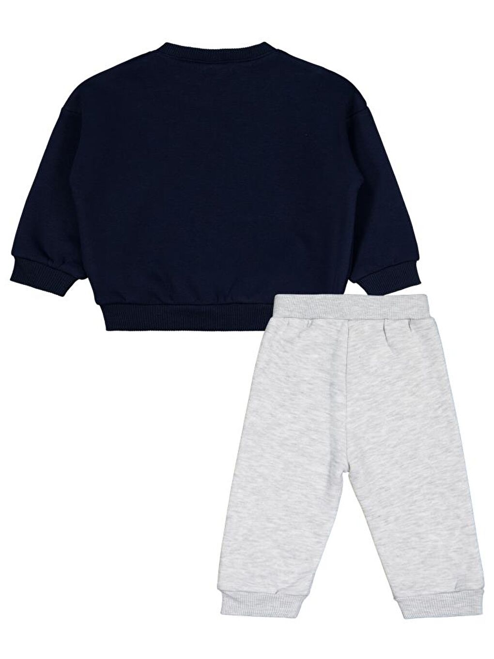 Lacivert Baby Dad's Little Dude 6-18 Ay Takım-1