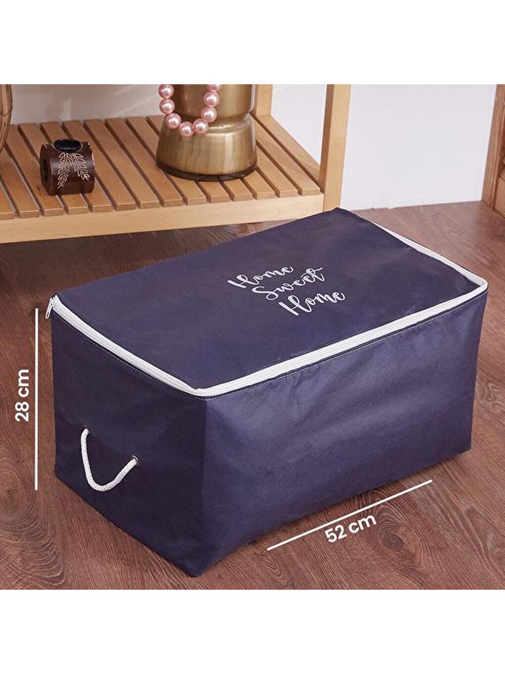 Orta Boy Lacivert Hurç 52x28x21 Cm-2