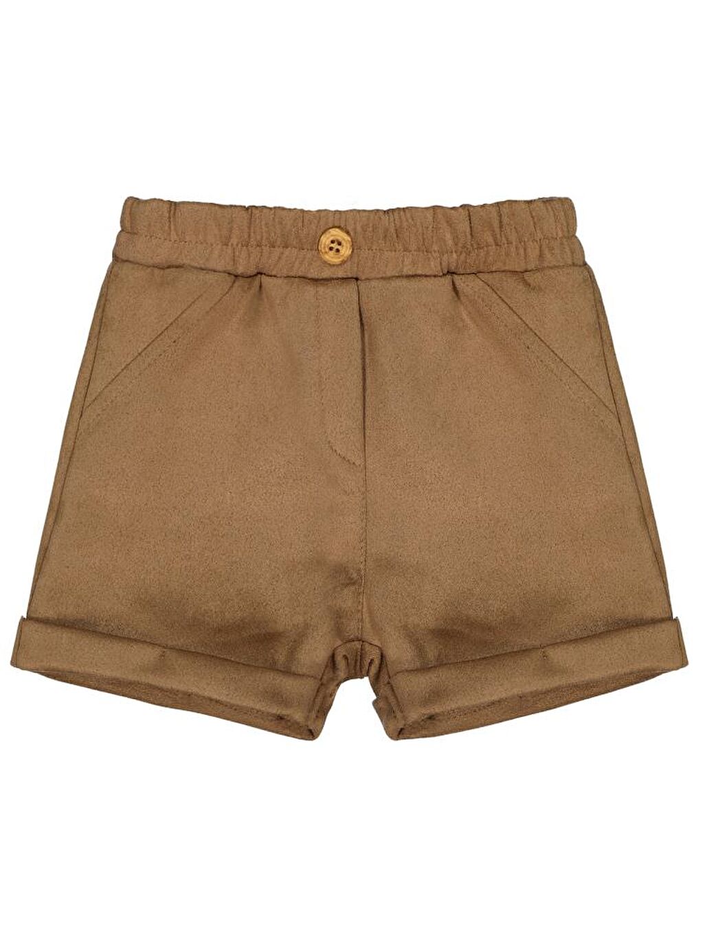 Bej Baby Süet 6-18 Ay Şort