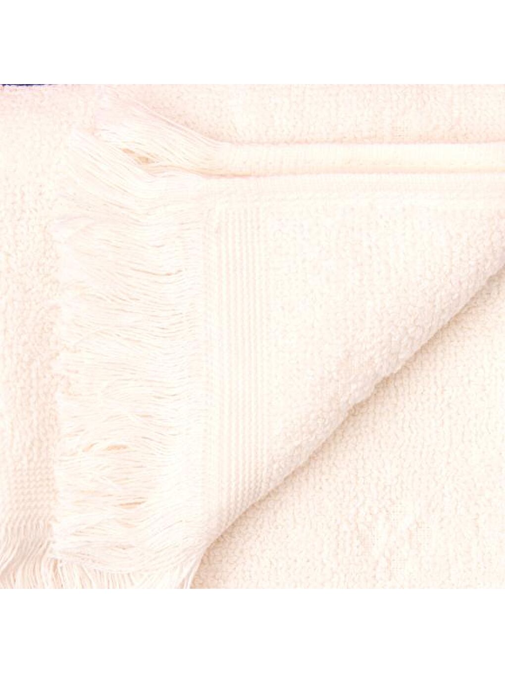 Soft Bordura El Havlusu - Ekru - 30x50 cm-1