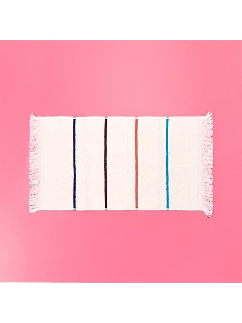 Soft Bordura El Havlusu - Ekru - 30x50 cm-2