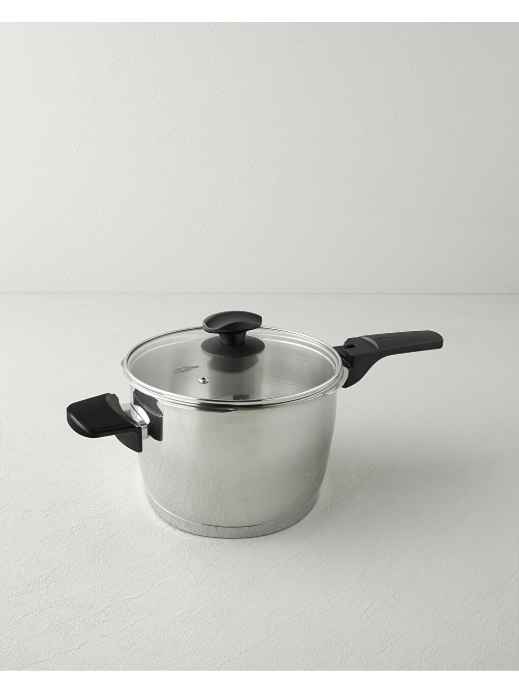Hyperchef Paslanmaz Çelik Düdüklü Tencere 6l Siyah-2