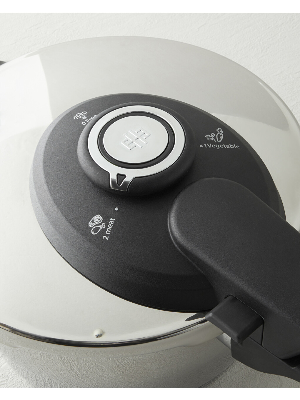 Hyperchef Paslanmaz Çelik Düdüklü Tencere 6l Siyah-3